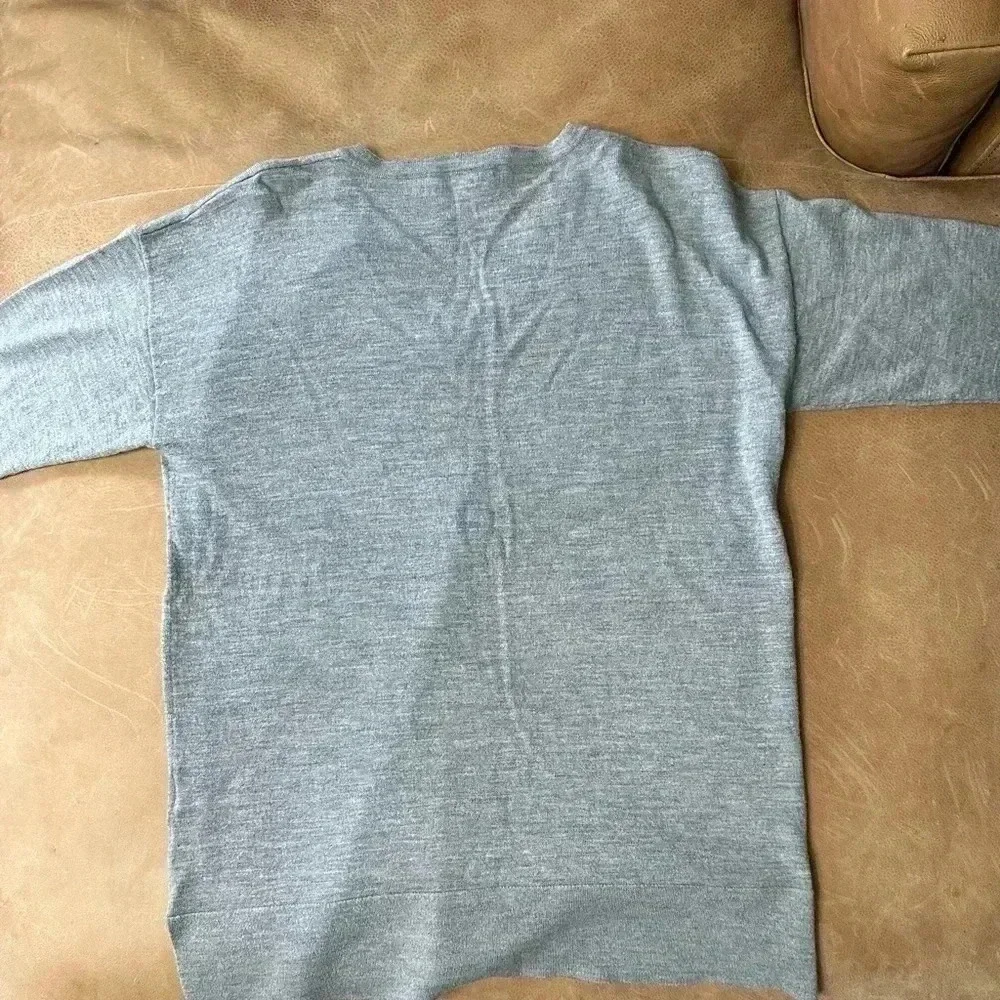 Men’s Pendleton Gray Long Sleeve Sweater Size Large